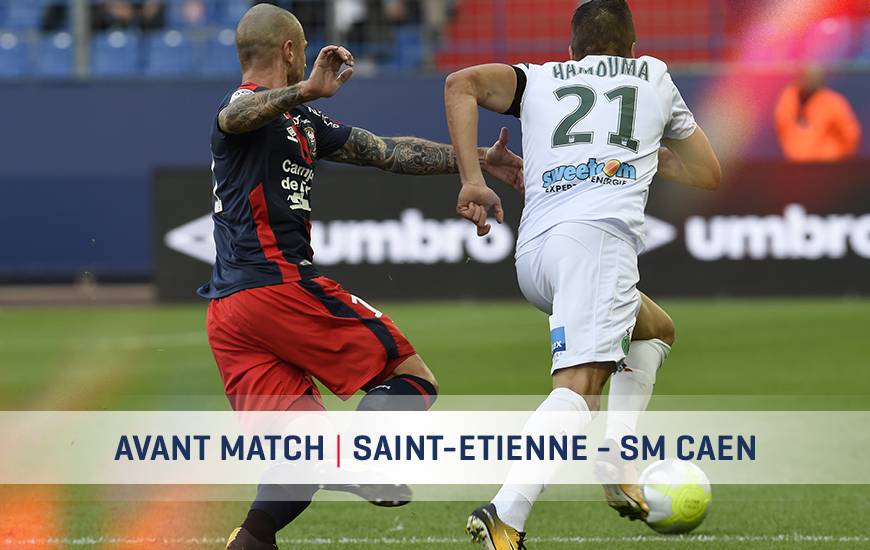 [23e journée de L1] AS Saint Etienne 2-1 SM Caen Asse-smc-avant-match