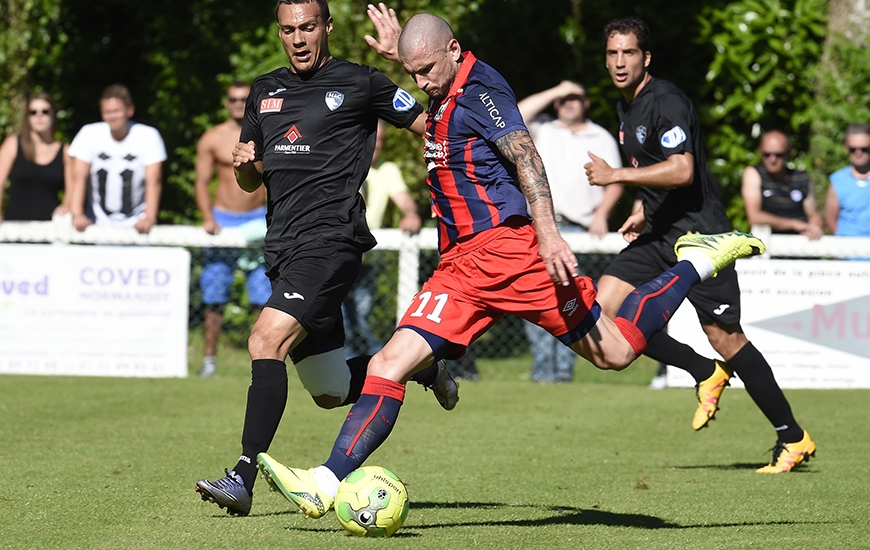 Dans le cadre des Trophées Normands UJSF, Vincent Bessat et les Caennais affronteront Le Havre vendredi 14 juillet, à 18 heures, au stade Henry-Jeanne à Bayeux.