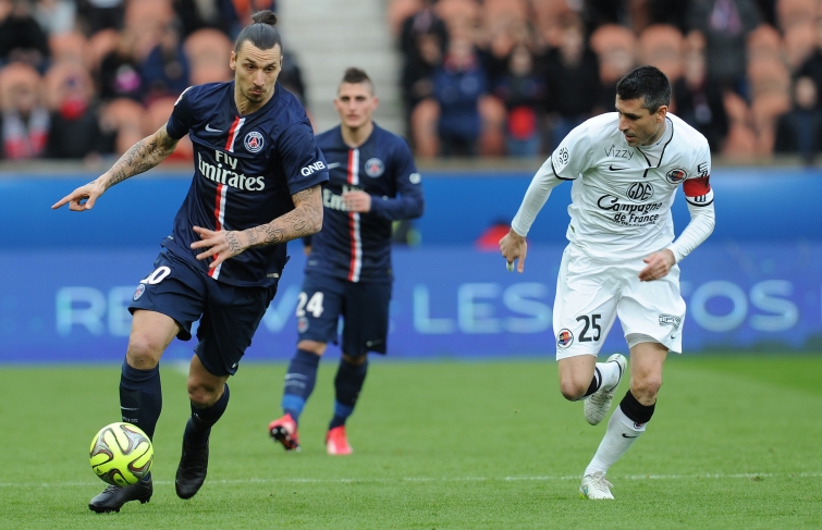[19e journée de L1] SM Caen 0-3 Paris SG Feret_ibra_2
