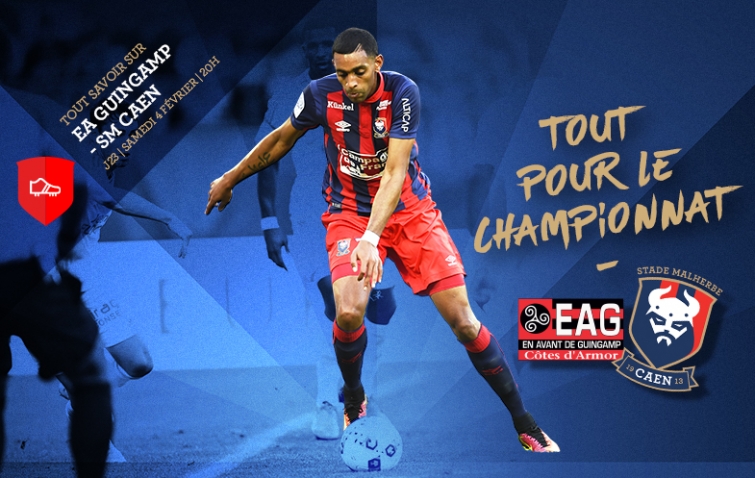 [23e journée de L1] EA Guingamp 0-1 SM Caen  23_eagsmc