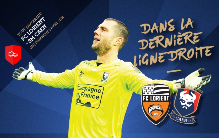 [31e journée de L1] FC Lorient 1-0 SM Caen 31_fclsmc