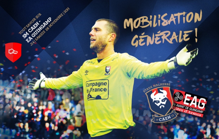 [14e journée de L1] SM Caen 1-1 EA Guingamp Smc_16-17_14_smceag-1