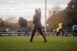 Nicolas Seube s'est exprimé devant les médias avant son premier match à la tête du groupe professionnel