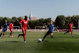 Maxime Etuin et les Caennais disputaient leur premier match de préparation face au Paris 13 Atlético