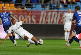 Comme lors de la dernière demi-heure face à Troyes, Jordan Adéoti, compte tenu des suspensions de Da Silva et Ben Youssef, pourrait reculer d'un cran contre Montpellier.