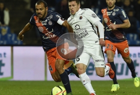 Remplaçant contre Marseille, Jonathan Delaplace a retrouvé une place dans l'entrejeu caennais face à Montpellier dans un système en 4-4-1-1 avec deux récupérateurs.