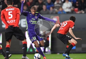 A l'image de cette magnifique chevauchée provoquant le corner conduisant à l'égalisation caennaise, Jordan Adéoti a effectué une superbe rentrée face aux Rennais.