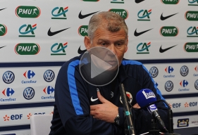 Plutôt que d'affronter un adversaire hiérarchiquement inférieur, Patrice Garande estime que ce tirage va permettre aux Caennais de se remettre directement dans le bain.