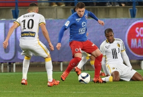 Jonathan Delaplace qui retrouvait son ancien club et les Caennais peuvent regretter de ne pas avoir matérialisé leur domination pendant la première demi-heure.