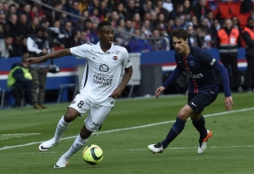 Aligné pour la première fois de la saison à la pointe de l'attaque caennaise pour pallier le forfait d'Andy Delort, Jordan Nkololo s'est créé quelques occasions en première période.