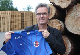 Le sponsoring maillot de l'entreprise Künkel SAS (ici, son président Christophe Künkel) avec le SM Caen sera officialisé le 14 juillet en amont du match contre Le Havre.