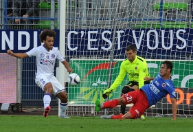 Suppléé, ici, par Damien Da Silva face à la menace représentée par Martin Braithwaite, Rémy Vercoutre avait réalisé plusieurs parades décisives lors du match aller.
