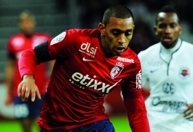 La saison dernière, Ronny Rodelin, à l'époque sous le maillot lillois, avait croisé la route du Stade Malherbe en championnat à l'occasion de la 20e journée.