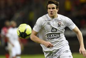 Cette saison, Ivan Santini a inscrit 11 buts en Ligue 1 avec le Stade Malherbe.