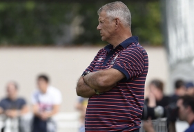 Au stade de La Mosson, Patrice Garande regrette que son équipe ait donné le but à son adversaire à la suite d'une erreur technique. ©Photo d'archives