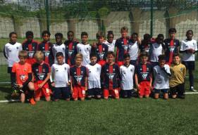 Les U10 et les U11 du Stade Malherbe ont affronté en match amical leurs homologues du PFC en région parisienne;