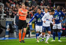 Olivier Thual était au sifflet lors du match nul obtenu sur la pelouse du RC Strasbourg (2-2)