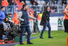 Fabien Mercadal et les caennais ont obtenu leur premier point de 2019 après le match nul face au RC Strasbourg