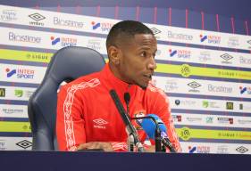 Claudio Beauvue était présent en conférence de presse avant de se rendre au Groupama Stadium qu'il a déjà connu avec l'OL