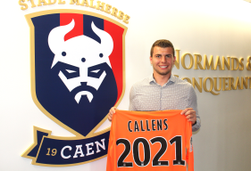 Après 4 saisons passées au Stade Malherbe Caen, Thomas Callens a prolongé son bail de deux saisons avec les "bleu et rouge"