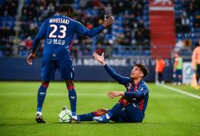 Nicholas Gioacchini a obtenu le penalty qui a offert la victoire aux Caennais à 10 minutes de la fin face à Niort