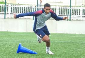 Arrivé la saison dernière au Stade Malherbe Caen, Andréas Houtoundji vient de signer un contrat stagiaire de trois saisons