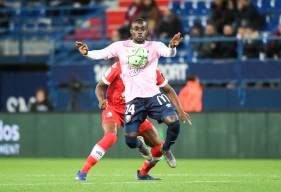 Caleb Zady Sery a beaucoup tenté, sans réussite hier soir lors de la réception du VAFC à d'Ornano