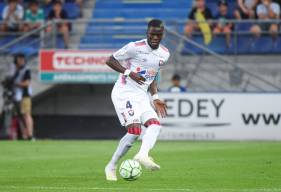 Djibril Diaw et les Caennais ont encaissé un but dans le temps additionnel pour la première fois de la saison