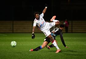 Steeve Yago et la défense du Stade Malherbe ont réussi à garder leur but inviolé hier soir à Chambly