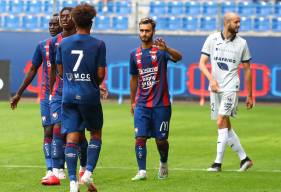 Azzeddine Toufiqui et les Caennais ont dû s'incliner face au Havre AC samedi en fin de journée