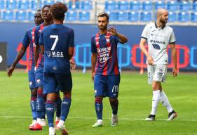 Azzeddine Toufiqui et les Caennais ont dû s'incliner face au Havre AC samedi en fin de journée