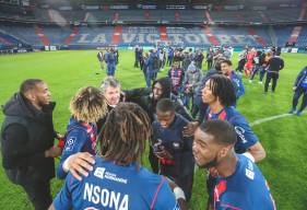 Il y a deux semaines, les joueurs du Stade Malherbe Caen obtenaient leur maintien en Ligue 2 BKT
