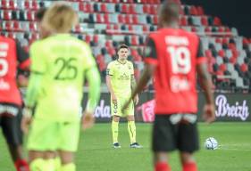 Jessy Deminguet a délivré deux passes décisives hiers soir face à l'En Avant Guingamp