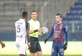 Jessy Pi et les Caennais ont dû s'incliner (0-2) face au Paris FC après quatre matchs sans défaite