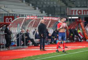 Pascal Dupraz s'est exprimé devant la presse hier soir après le revers sur la pelouse de l'AS Nancy