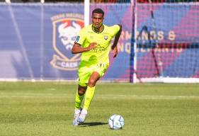 Younn Zahary aura participé aux 4 premiers matchs de préparation du Stade Malherbe Caen cette saison