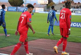 Nicholas Gioacchini et Kelian Nsona ont eu que quelques opportunités au cours de cette rencontre face à Niort