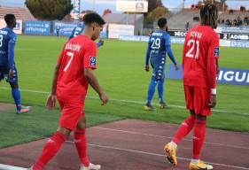 Nicholas Gioacchini et Kelian Nsona ont eu que quelques opportunités au cours de cette rencontre face à Niort