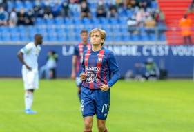 Loup Hervieu a fait sa première apparition en Ligue 2 BKT après être entré en fin de match face à l'AC Ajaccio