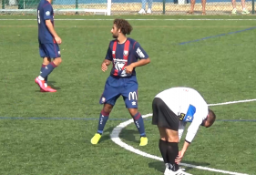 Mario Fortunato a inscrit le deuxième but du Stade Malherbe Caen sur un penalty obtenu par Robin Legendre