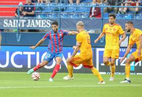 Steve Shamal a inscrit son premier but avec le Stade Malherbe Caen lors de sa première apparition avec les "rouge et bleu"