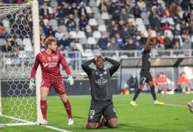 Alexandre Mendy s'est vu refuser un but en seconde période pour une faute sur le gardien adverse