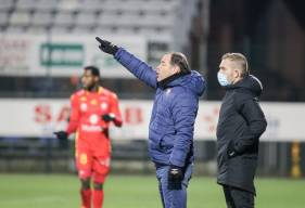 Beaucoup de frustration pour Stéphane Moulin après le match nul concédé sur la pelouse de QRM