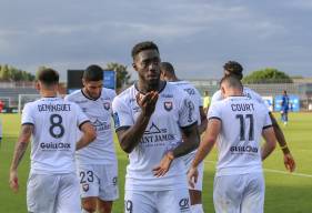 Alexandre Mendy a permis au Stade Malherbe Caen de remporter son deuxième match de suite dans ce début de saison