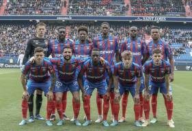 Le onze de départ du Stade Malherbe Caen hier après-midi face à l'AJ Auxerre à d'Ornano