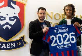 Formé au Stade Malherbe Caen, Brahim Traoré est désormais lié avec les "rouge et bleu" jusqu'en 2026