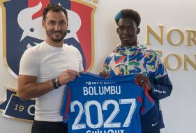 Avec ce contrat élite, Diabé Bolumbu est maintenant lié avec le Stade Malherbe jusqu'en 2027