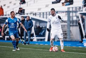 Yoann Court et les Caennais viennent d'enchaîner trois succès consécutifs en Ligue 2 BKT (© GF38)