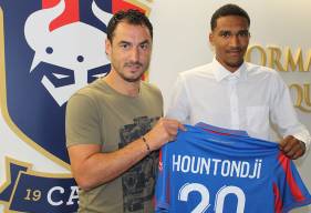 Andras Hountondji s'est montré à son avantage lors de la préparation estivale avec le Stade Malherbe Caen