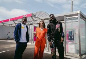 Godson Kyeremeh & Alexandre Mendy présents hier à la station de lavage Starwash de Mondeville